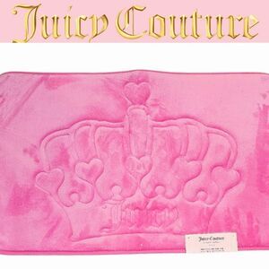 Juicy Couture Home Logo Crown Embossed Memory Foam Bath Rug